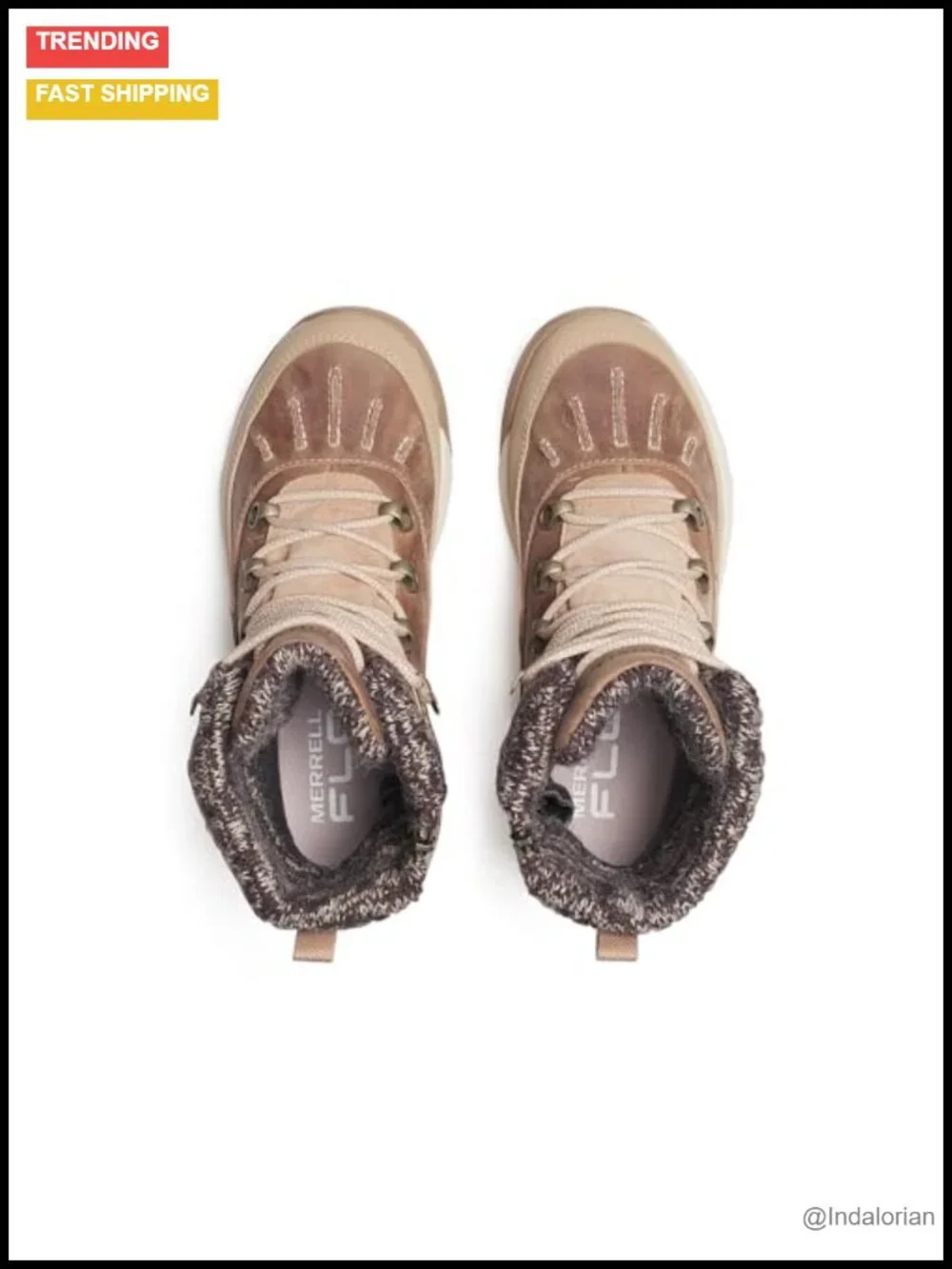 Waterproof Ankle Snow Boots with YKK Zipper - Lace-Up Winter Boots